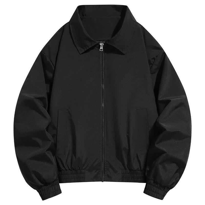 

Spring and Autumn New Outdoor Casual Jacket Men s Lapel Jacket Men s American Workwear Fashion Versatile Top M