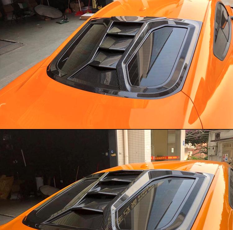 Rear Louvers & Spoiler for 2015-2023 Ford Mustang - Sunshade Windshield