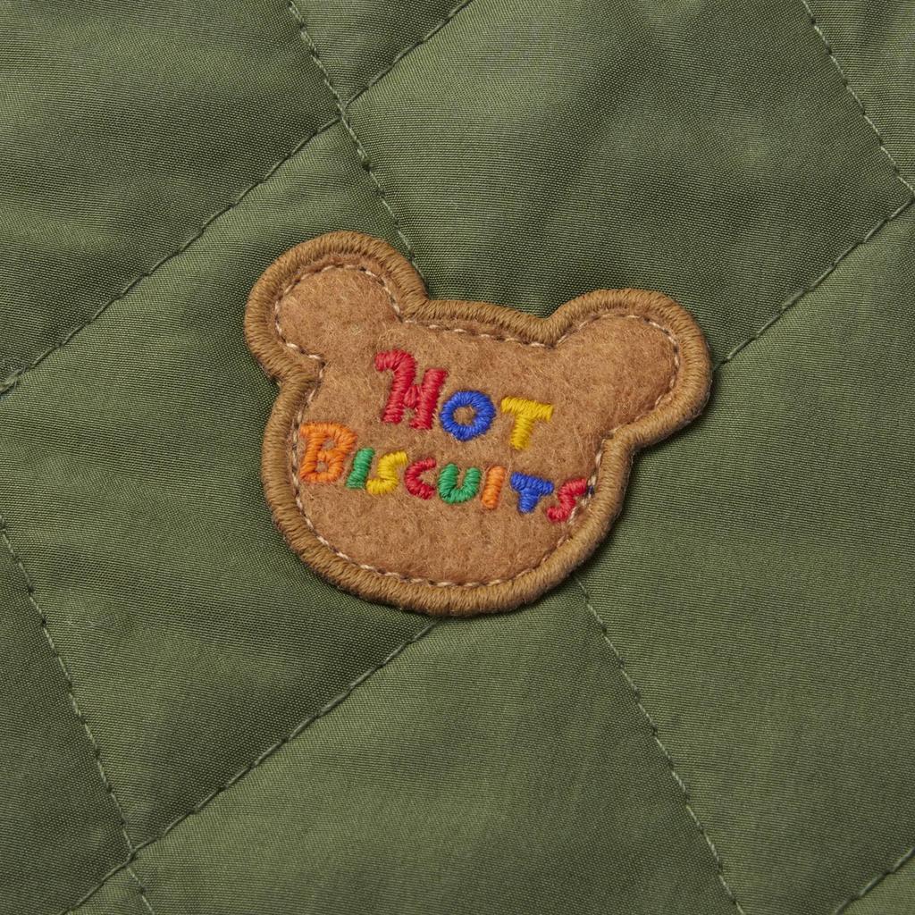 Miki House Hot Biscuits Boys and Jumper, Girls, Kids' Clothing, Khaki, 100cm, 73-3704-497