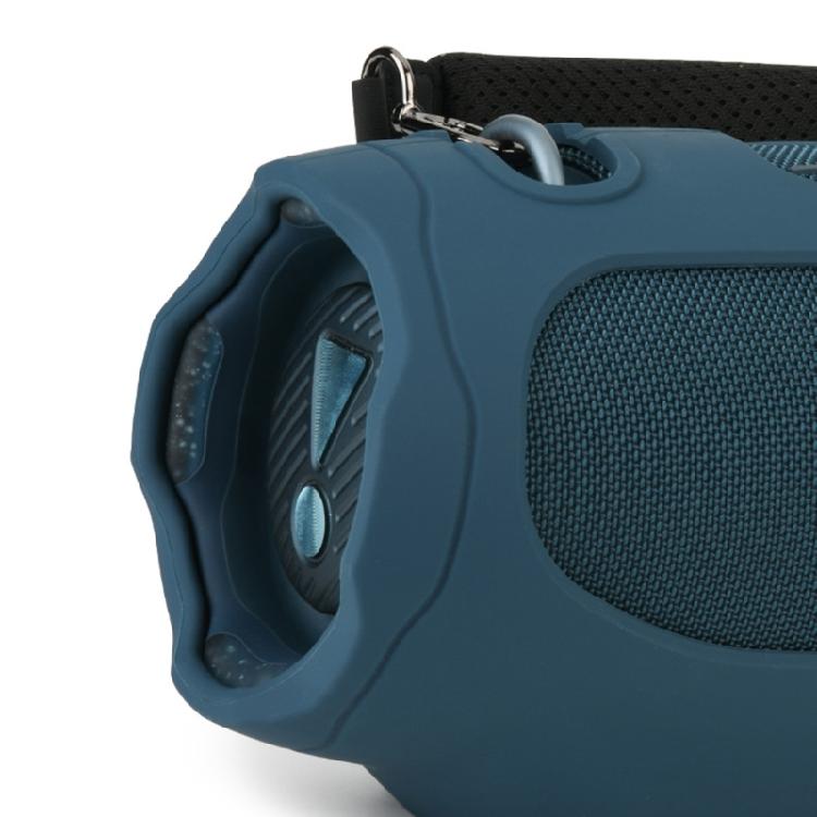 Portable Silicone Case Carrying Storage Bag with Shoulder Straps for Xtreme 4 Speakers for Travel Home Office