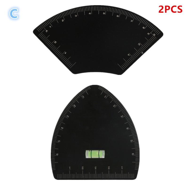 Aluminum Alloy Fast Drawing Eyebrow Design Ruler Microblading Mapping Tool Shaping Permanent Makeup Drawing Guide Ruler Tattoo
