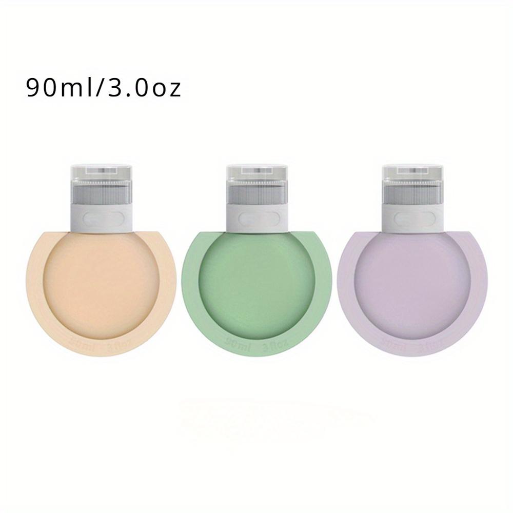 3PCs/Set Dispensing Bottle Portable Shampoo Shower Gel Storage Container Squeeze Tube Refillable Lotion Bottle
