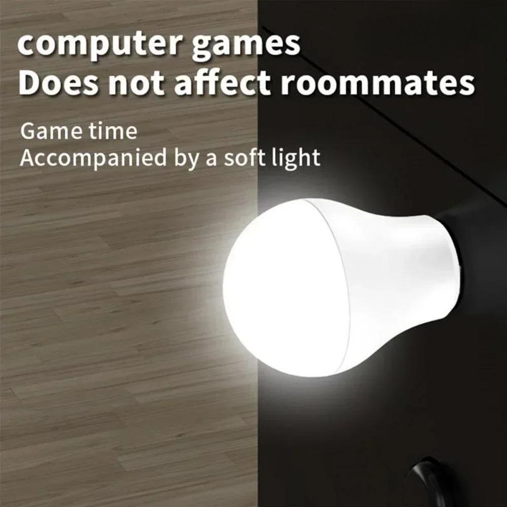 USB Keyboard Light 5V LED Night Light Charger for Laptop Desktop Computer Books Work Lighting Bedroom Table