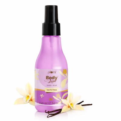 BodyLovin' Vanilla Vibes Body Mist 150ml Pack of 1 | Long Lasting Vanilla Fragrance for Women | Travel Friendly Perfume Spray