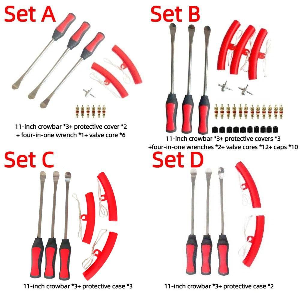 Carbon Steel Tire Changing Lever Efficient Rim Protector Tyre Repair Tool  Automotive Accessories