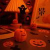Anti-collision Halloween Jewelry Box Wedding Flannel Jewelry Organizer Pumpkin Rings Box  Propose