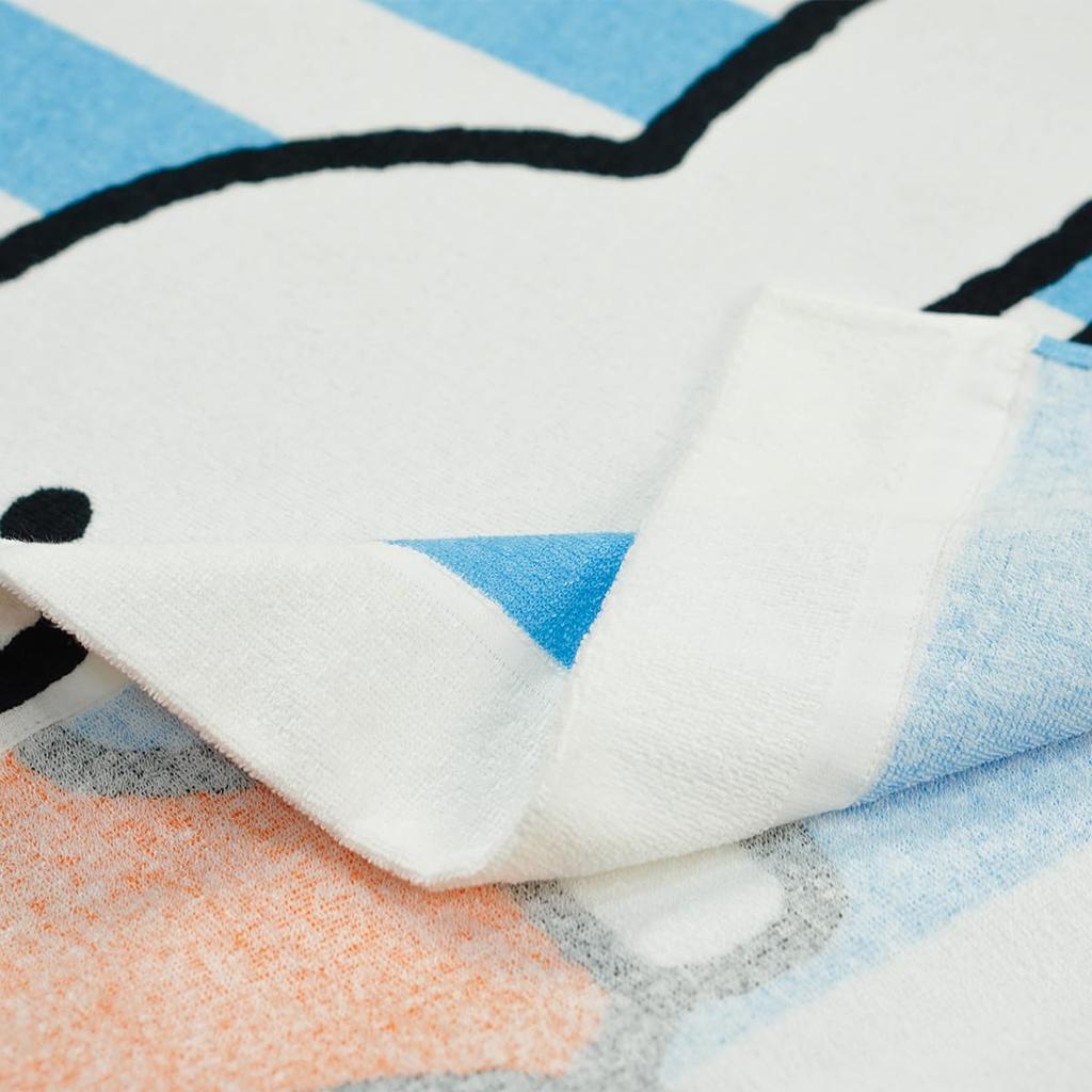 Miffy Handduk Nap 85 x 115cm Vänner Filt, Filt, Barn, [Miffy] (Nej. 3029)