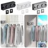 5.1 Meters Length Retractable Clothesline Double Wire Wall-Mounted Heavy Duty Drying Rack Adjustable Stainless Steel Clothesline