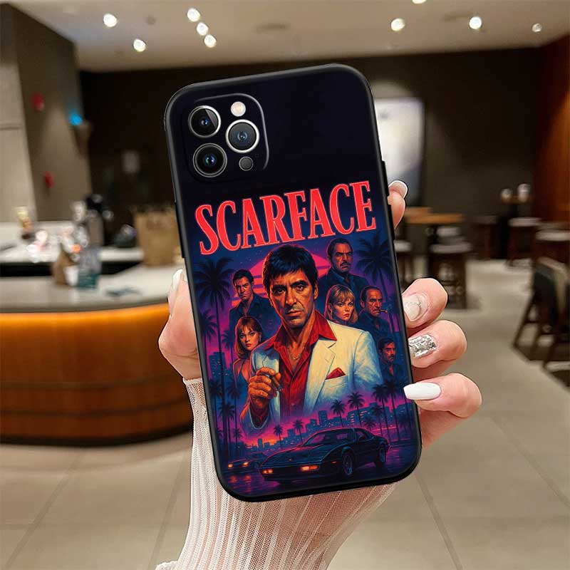 RE51 S-Scarfaces Case for Motorola Edge 60 60s 70 G86 G56 G54 E14 G04S G45 G54 G64 S30 S50 X30 X40 X50 Pro Power