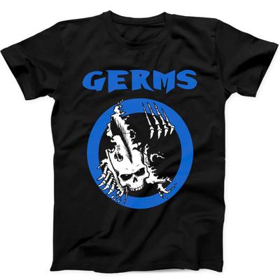 The Germs Punk Rock Musik Geschenk Schwarzes T-Shirt 450