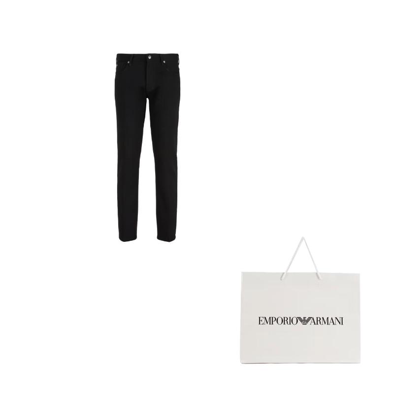 Emporio Armani SS24 Jeans Men's Black 3D1J06-1DTFZ-0005