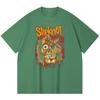 230 Gsm 100% Cotton Heavy Metal T-Shirt  Rock Band Popular Music Print Unisex Heavy Cotton T Shirt
