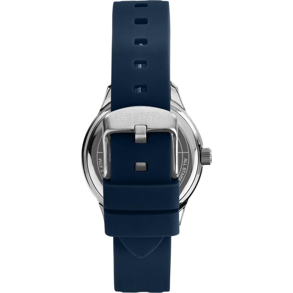 Sector 270 Silicone Strap Blue Dial Quartz R3251578018 Men's Watch With Extra Bracelet