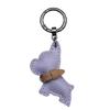 Fun And Functional PU Leather French Bulldog Keychain for Fashion Enthusiasts Phone Chain Pendant Keyring