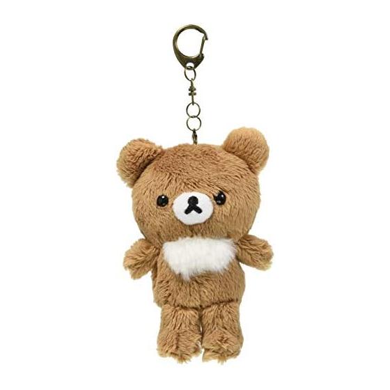 Rilakkuma Always together  Rilakkuma series Going out stuffed toy keychain Chiiroikoguma MX15601