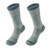 1 Pair Women Winter Socks Mid-tube Cotton Socks Elastic Rib Cuffs Socks for Hiking Sports Machine Washable Keep Warm Anti-slip Daily Stockings