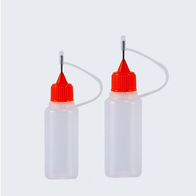 Translucent LDPE Pinhole Oil Bottle 5ml-120ml for Nail Art Glue