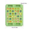 Multiplayer Animal/Fruit Theme Board Game Toy for Kids with Flip Chess for Family Gathering Classroom Activity Supply