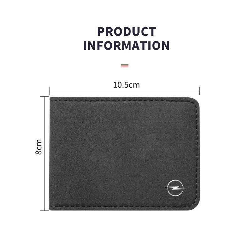 Car Driver License Holder Card Bag Car Styling For Opel Astra H Astra J G Corsa Insignia Zafira B Vectra C Corsa D Vivaro