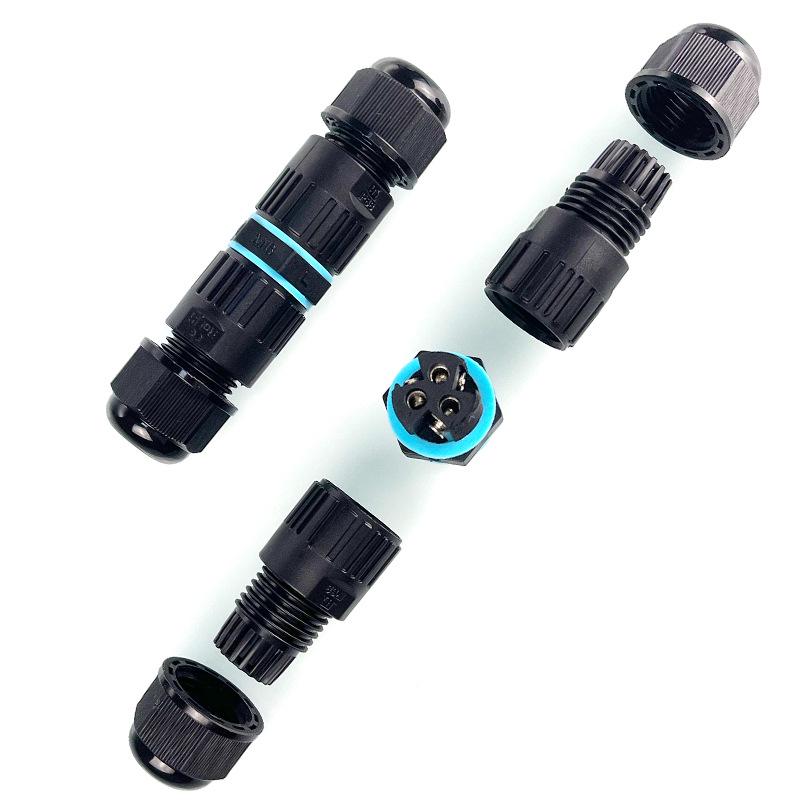 IP68 Waterproof Quick Splice Connector for 2-3 Core Outdoor Wiring