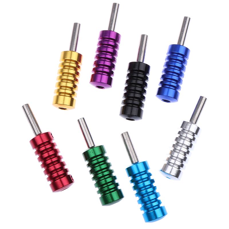 

22Mm Tattoo Aluminum Alloy Machine Grips Tubes Stainless Steel Tips Tools Kit чёрный