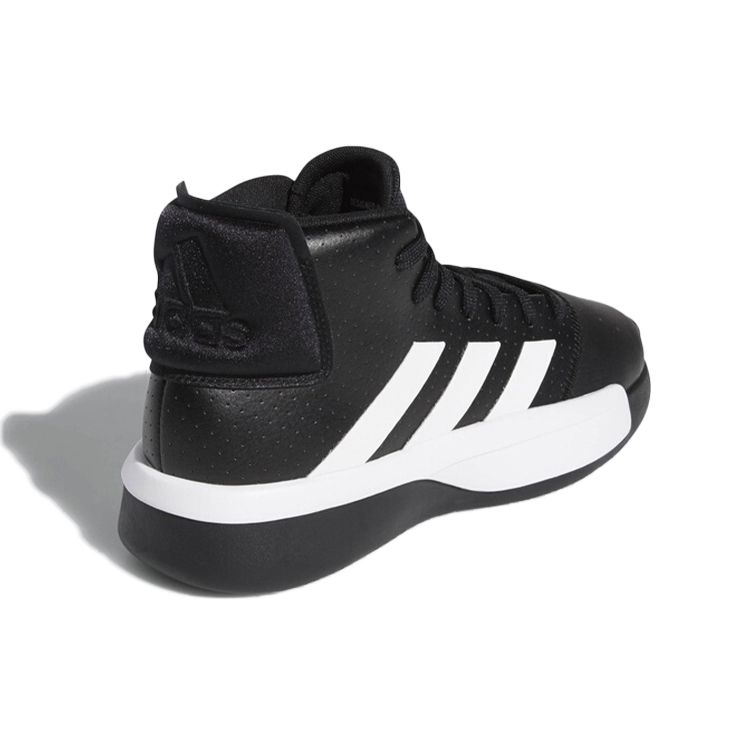 Adidas Pro Adversary 2019 Sports Trend Non-Slip Mid-Top Basketball Shoes Men Sneakers Black White G54101