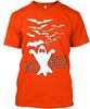 Halloween Boo T-Shirt Made In the USA Size S To 5XL