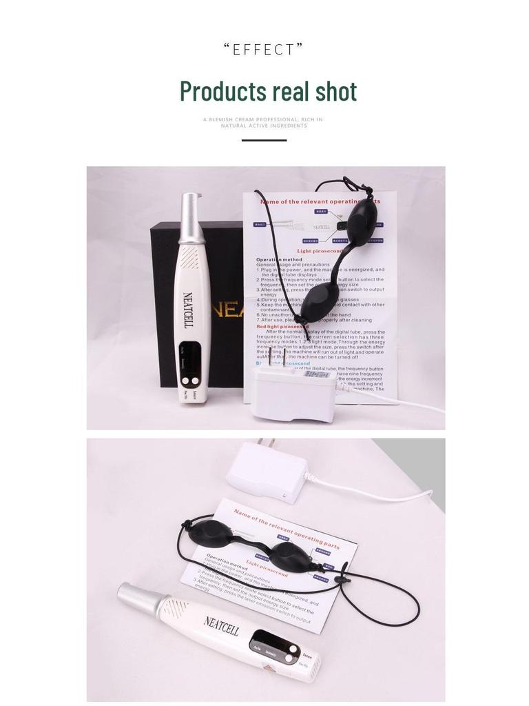 Picosecond Laser Pen for Eyebrow Tattoo & Freckle Removal