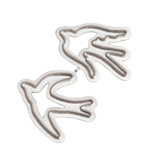 

Шаблон-трафарет в форме птицы, образовательный, из углеродистой стали, для украшения фотоальбома, вырубной штамп для детей