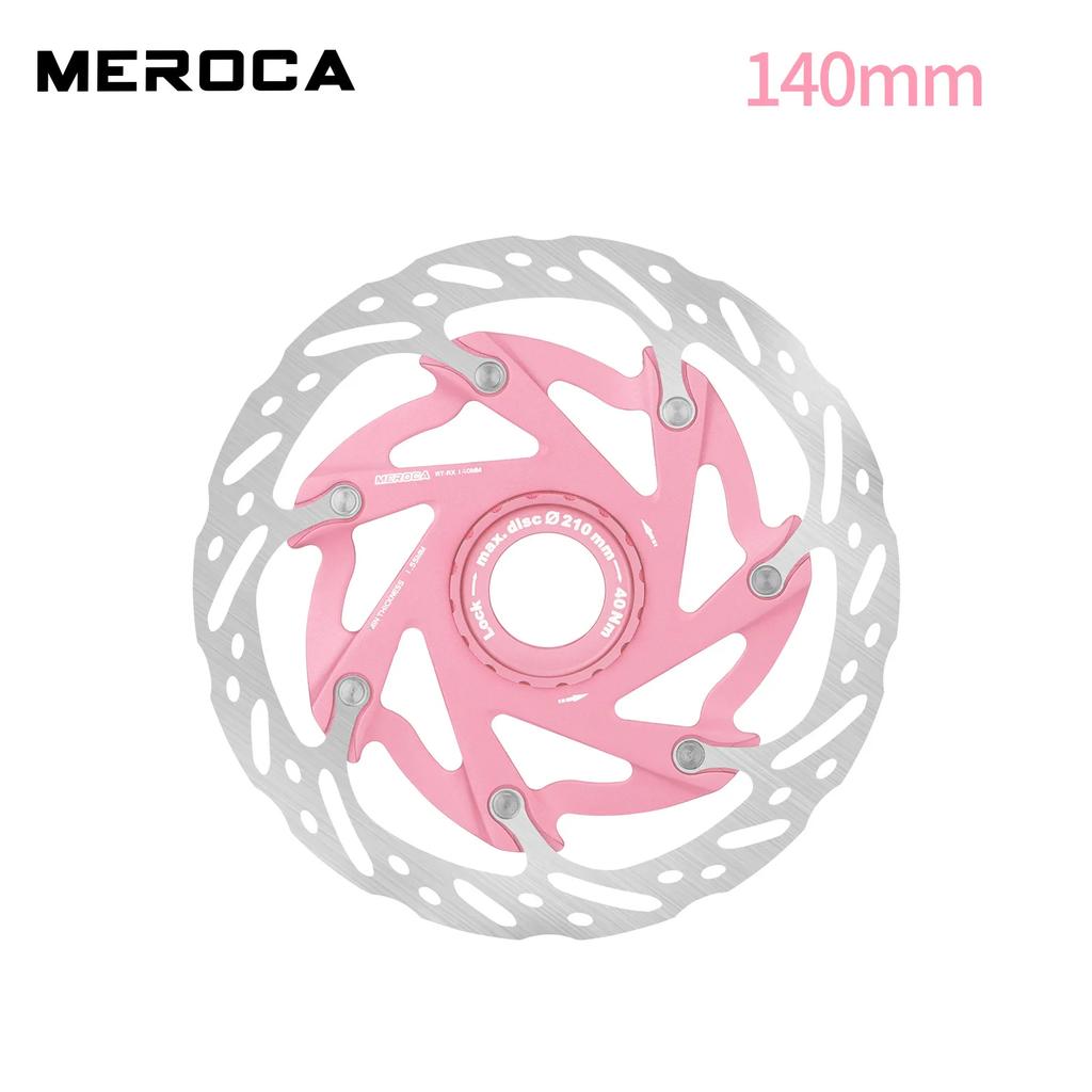MEROCA XR Bicycle Brake Rotor 140MM 160MM Bike Centerlock Rotor Heat Dissipation Floating Rotors Cycling Parts