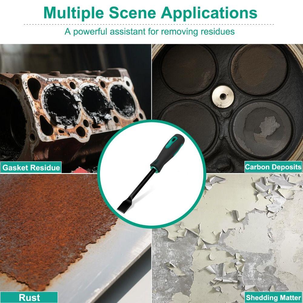 High Hardness Gasket Scraper Tool Thicken Carbon Gasket Scraper  Oil Dirt Removal