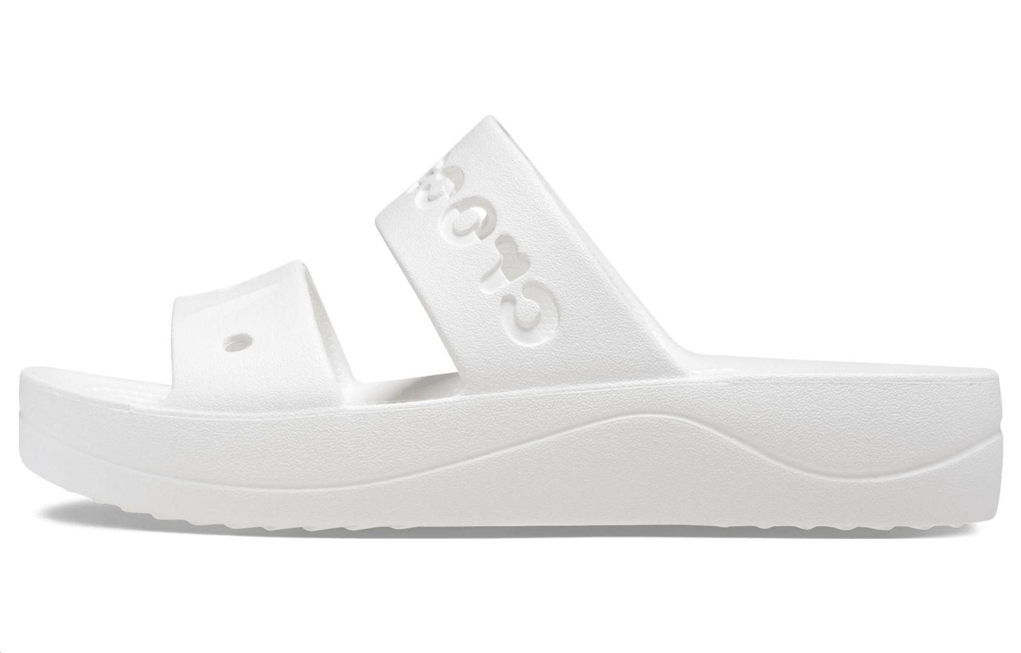 Сандалии на платформе Crocs Baya Белый Женские 208188-100 36-37