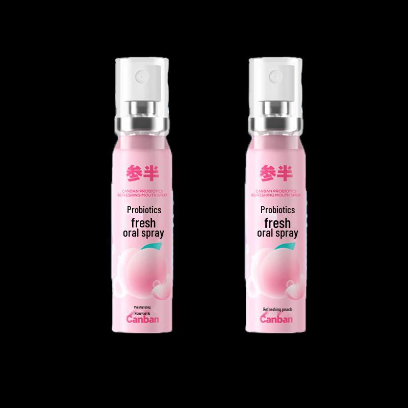 Cenban Hydrating Peach Probiotic Oral Spray 2-Pack