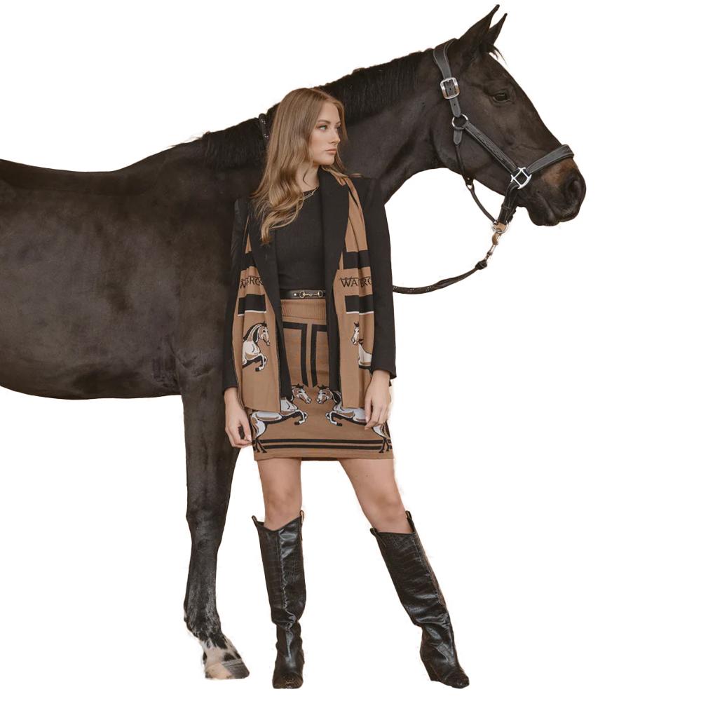 Waring Brooke Unisex Adult Horse Scarf