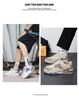 2024 Sommer Vielseitige Herren Leichte Mode Sneaker - Trendige Lässige Dicksohlige Weiße Sportschuhe