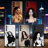 M-Megan Fox Handyhülle Für Samsung S25,S24,S21,S22,S23,S30,Ultra,S20,Plus,Fe,Weiche Silikon Schwarze Hülle