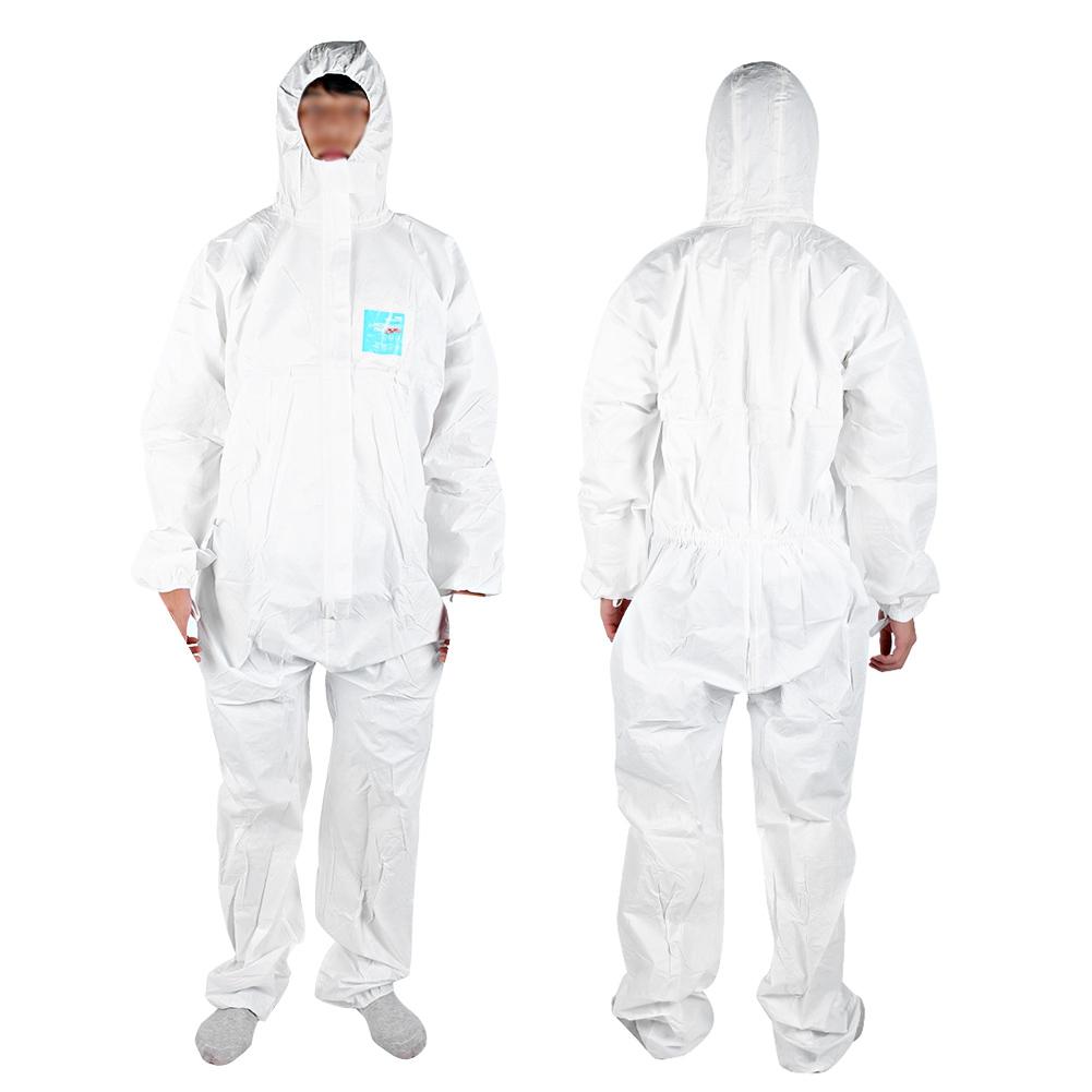 MC2000T Antistatic Chemical Flame Retardant Liquid Protective Coverall Suit(L)