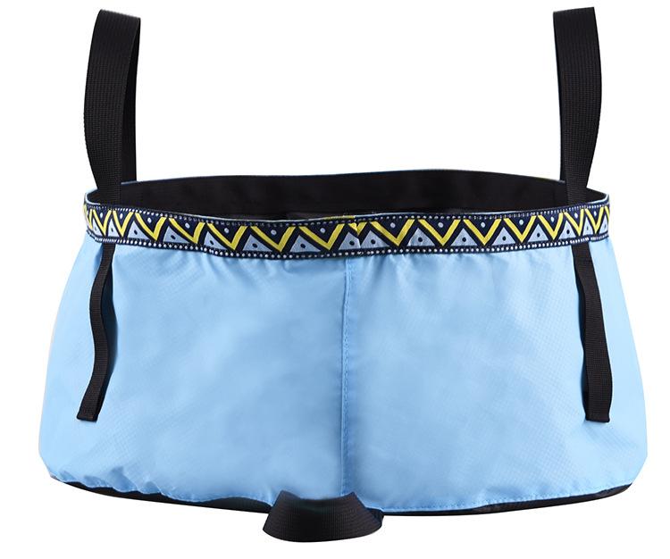 6/8/12L Folding Washing Basin 8.5L Outdoor Hiking Camping Bucket Portable Water Pot