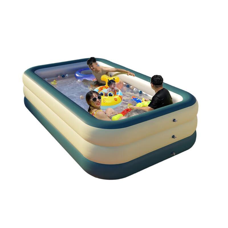 WEZHO Inflatable Kids Swimming Pool