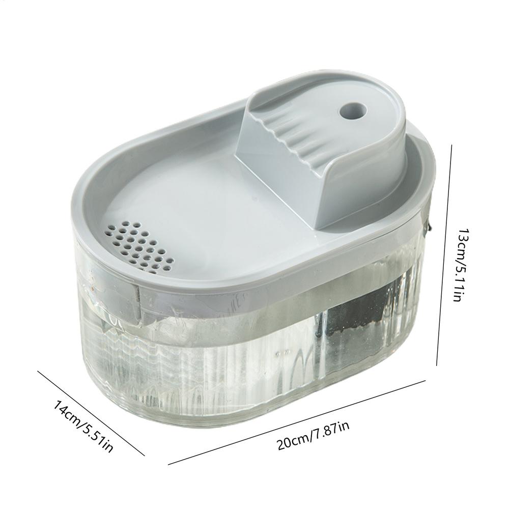 

Cat Fountain Automatic Dog Water Dispenser Silent Automatic Dispenser 1.5L Large Capacity Animal Bowl For Dog Indoor Pet Home розовый