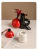 Beihanmei Ceramic Toothpick Holder & Swab Jar: Cute, Creative Storage for Living/Dining Room.