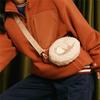 Champion Furry Series Cute Big C-Logo Color Block Trendy Versatile Fabric Mini Shoulder Bag Round Crossbody Bag Unisex Bags U3DACPU22