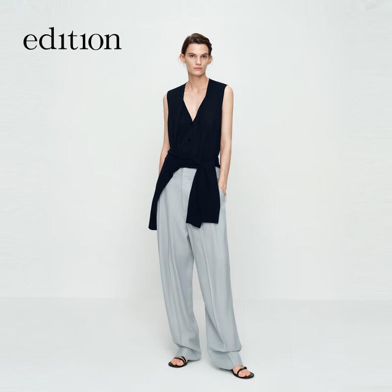 

Edition Elite Wardrobe Deconstructed Wool Knit Cardigan S