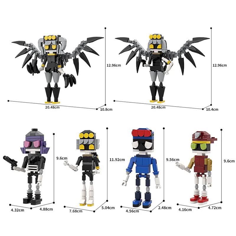 Murder Drones Yapı Blokları Oyuncakları Murder Drones J N V UZI Robotlar Yapı Blokları Oyuncakları Doğum Günü Hediyesi