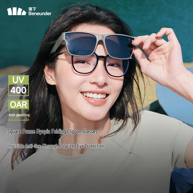 Beneunder Foldable Fit-Over UV Protection Sunglasses