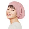 LULUSILK Naturligt Silke för Långvarig Fukt och Vacker Perfekt för Dagen Rosa Sovmössa, 100% Silke, Hår, Hår, Sovande, Mors Dagspresent, Unisex,