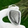 Sisters Day Deal Silver Sheen Obsidian Stone 925 Silver Anniversary Boho Pendant