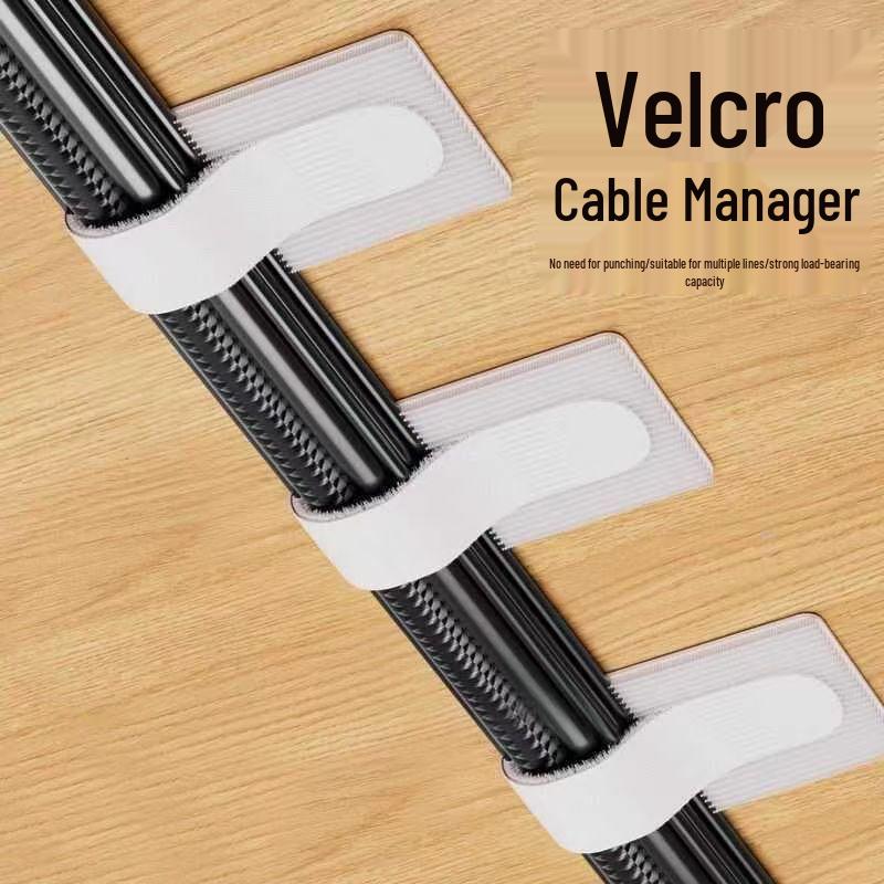 Selbstklebender Kabel-Organizer-Sticker für Schreibtisch oder Wand