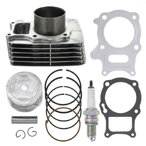 Motorcycle Engine Cylinder Set with Piston Rings Gasket 68.5mm NEW Engine Cylinder For Sportrax250 TRX250 TRX250EX 2X4 2003-2008