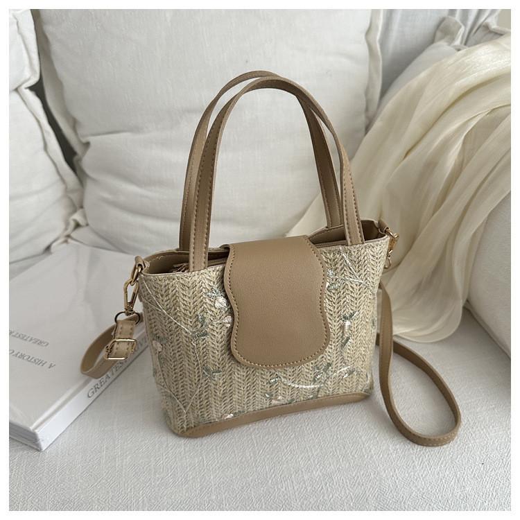 Stylish White Summer One Shoulder Bag For Women Chic Casual Crossbody Handbag